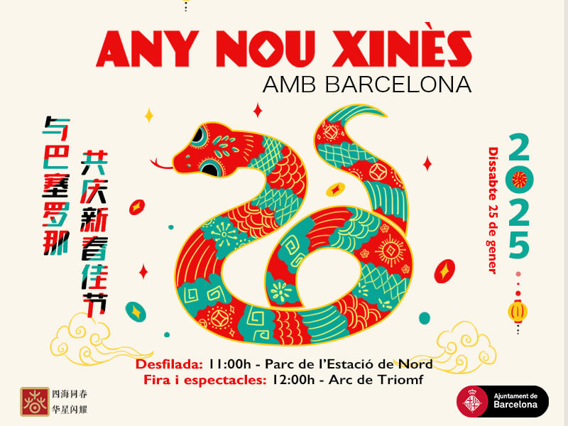 «Any Nou Xinès amb Barcelona» 25 de enero