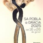 Foguerons a carrers i places de Gràcia 25 de gener