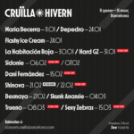 Maria Becerra, Trueno, Dani Fernández, Hard GZ, Sidonie y muchos más, son algunos de los nombres que traerá el Cruïlla Hivern a partir del 11 de enero