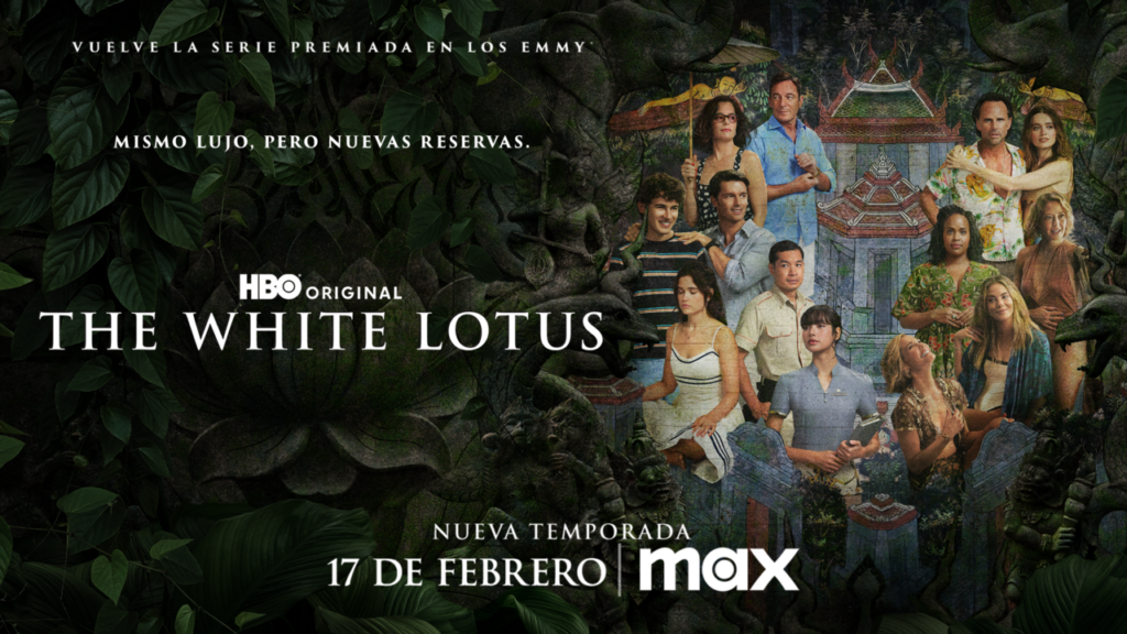 THE WHITE LOTUS. La nueva temporada de ocho episodios, de Mike White, se estrena el próximo lunes 17 de febrero en Max