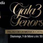 El Palau de la Música Catalana acull diumenge 9 de febrer la Gala Tres Tenors protagonitzada per Josep Bros, Ramón Vargas i Antonio Gandía 