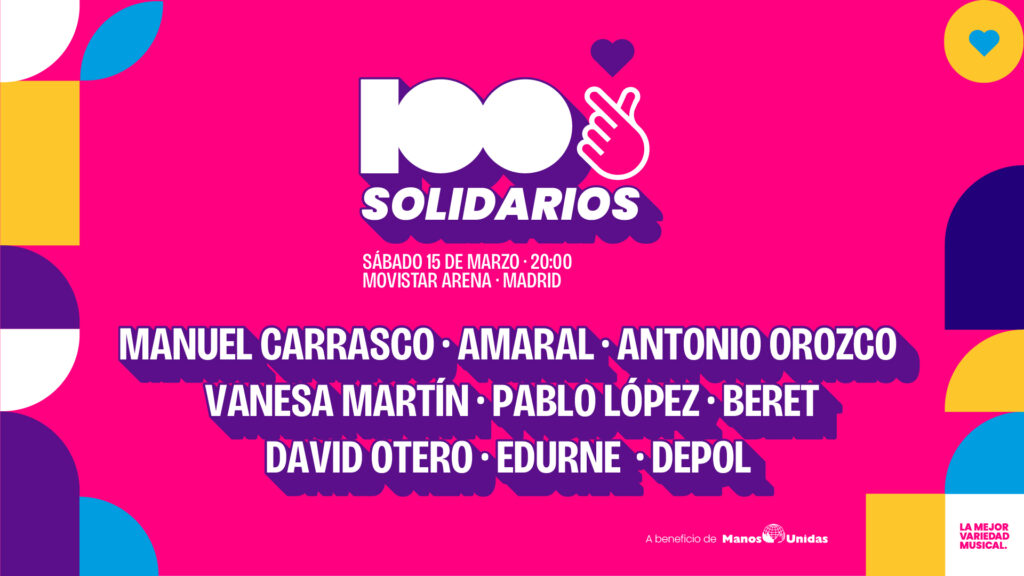 Más de 11.000 personas vibrarán este sábado en ‘CADENA 100: SOLIDARIOS’¡ENTRADAS AGOTADAS!