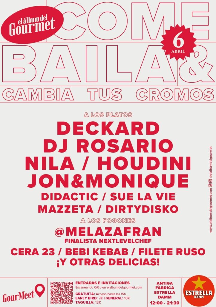 GourMeet: Come, baila y… 🎉 6 de abril