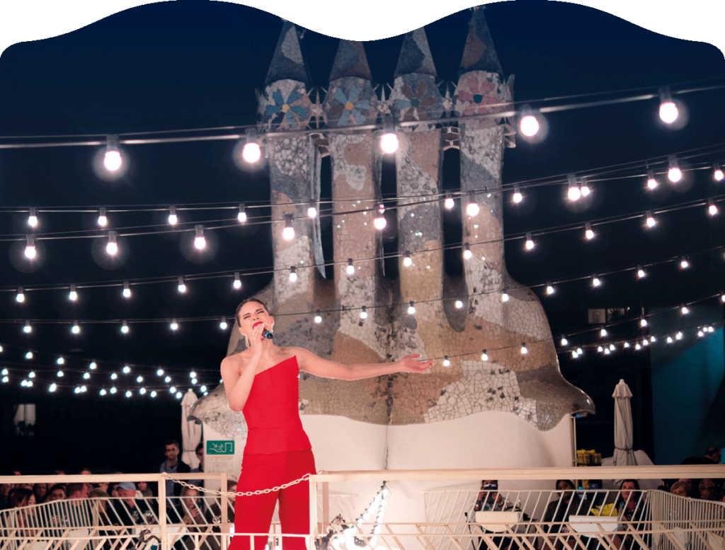 Música en vivo en el mágico entorno de Casa Batlló.