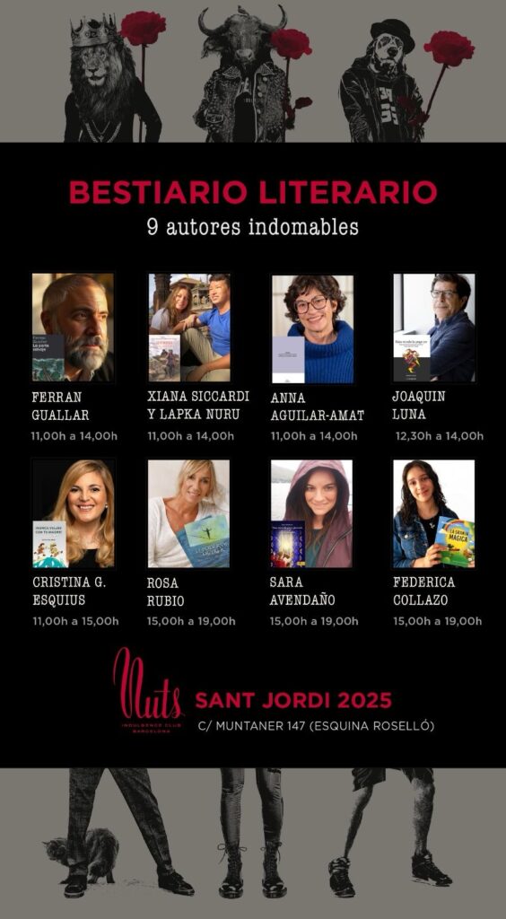 Bestiario Literario en Nuts Club Sant Jordi 2025