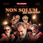 Sergi López celebra els 20 anys de Non Solum al Teatre Poliorama del 4 al 15 de juny