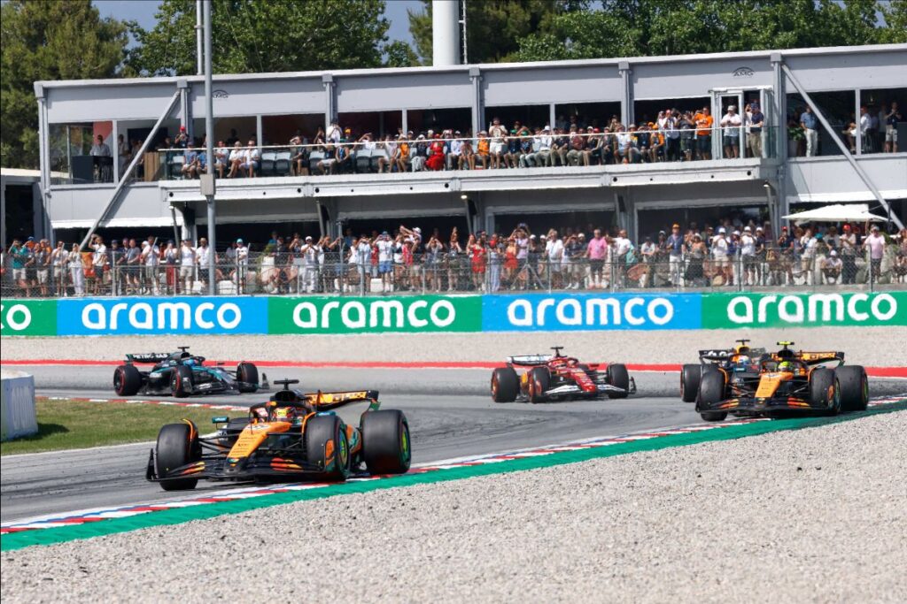 Piastri posa fi al regnat de Verstappen i Hamilton al GP d’Espanya de F1