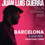 ¡Juan Luis Guerra vuelve a Barcelona el 13 de julio de 2025 con su nueva gira!