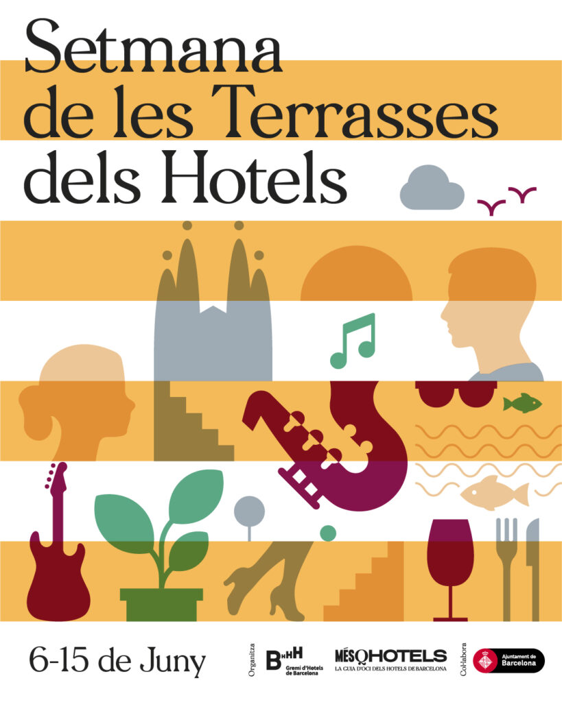 Vuelve la Semana de las Terrazas de los Hoteles de Barcelona del 6 al 15 de junio