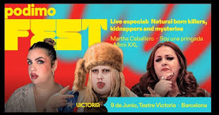 Arranca en Barcelona el Podimo Fest, el lunes 9 de junio en el Teatre Victoria de Barcelona