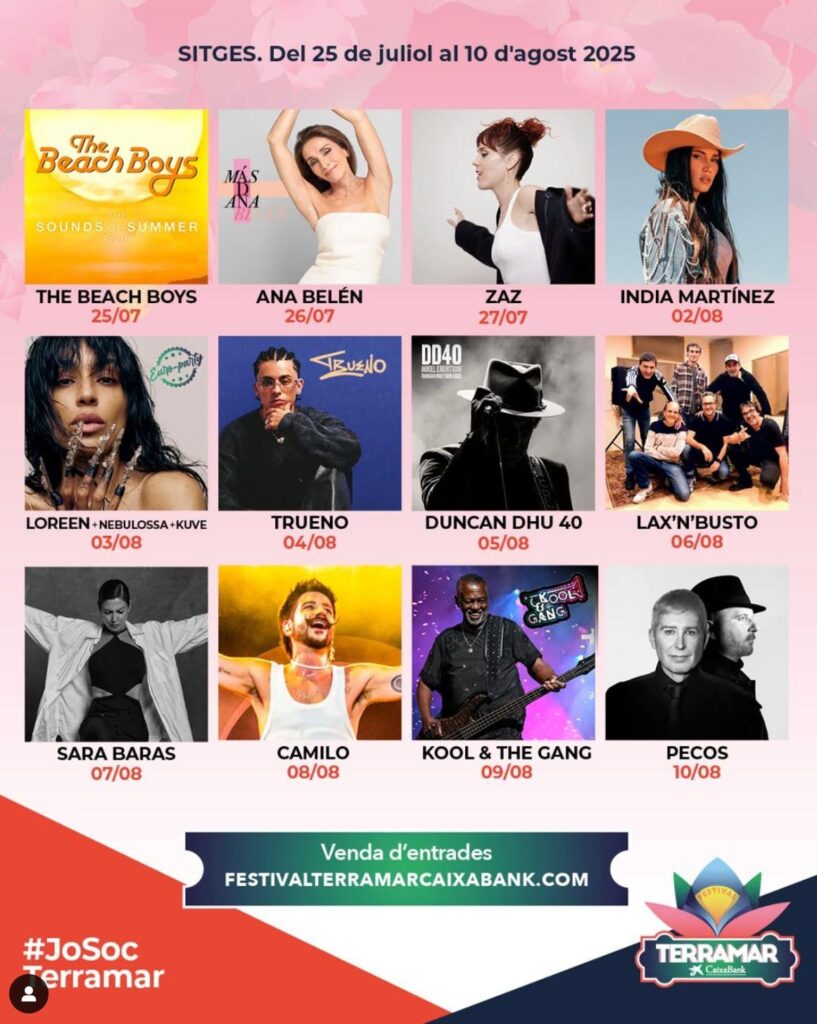 Festival Terramar: Desde el 25 de julio
