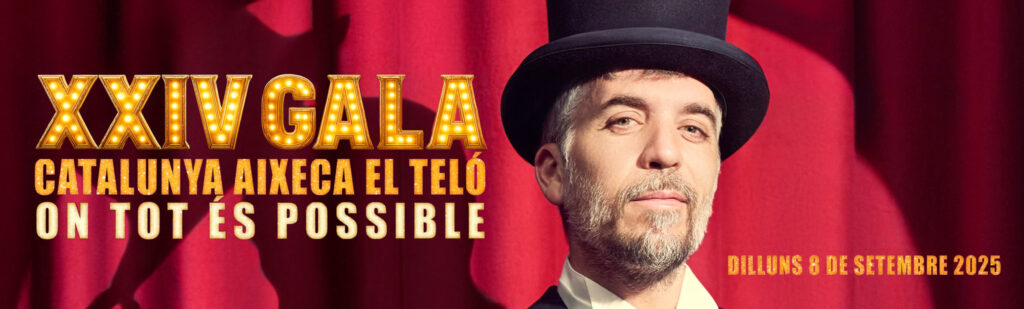 XXIV Gala Catalunya aixeca el teló 8 de setembre