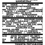 Festival·B 2025: música emergente y electrónica en el Parc del Fòrum del 3 al 5 de octubre de 2025