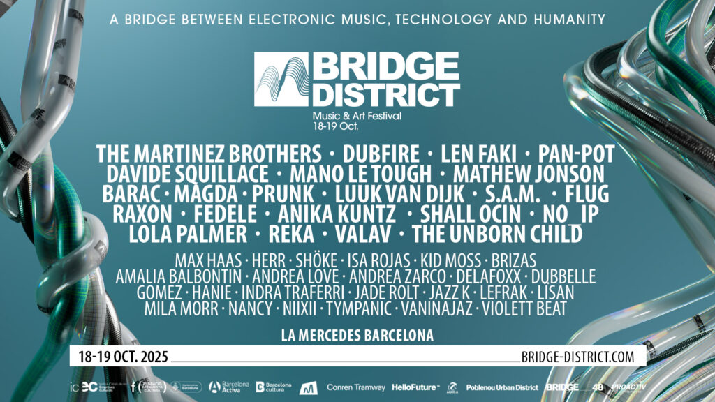 The Martinez Brothers, Dubfire, Len Faki y Pan-Pot encabezan la edición de Bridge District, los dias 18 y 19 de octubre