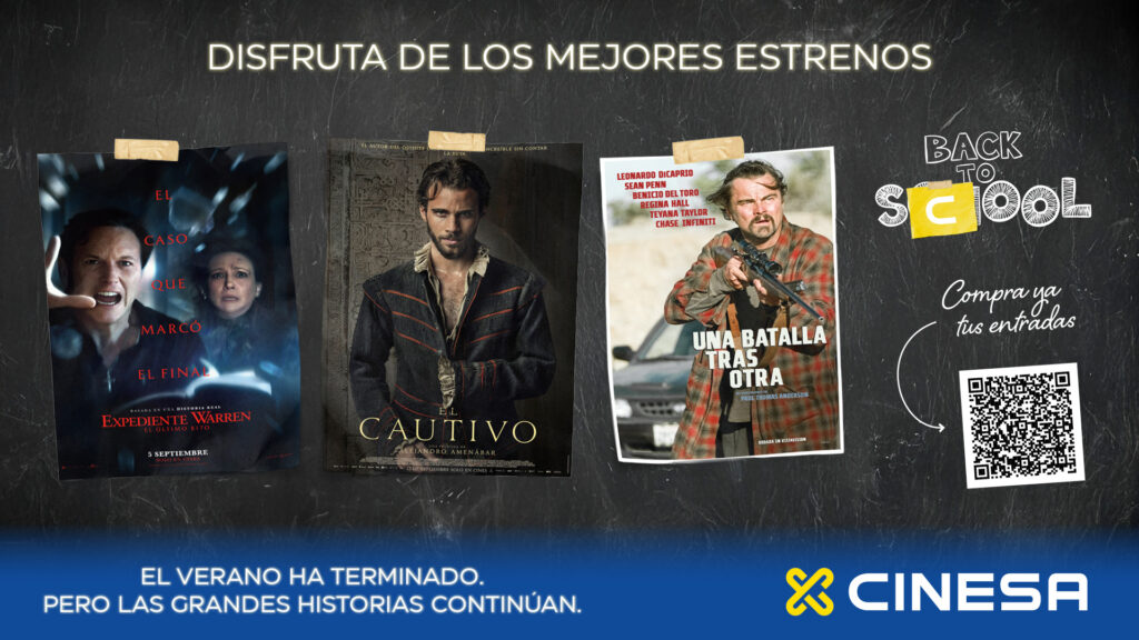 Cinesa anima la vuelta a la rutina con su campaña ‘Back to Cool’