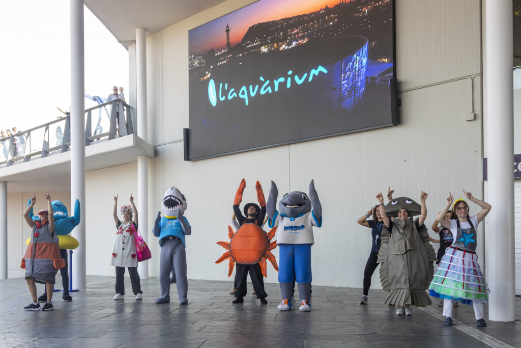 El Aquàrium de Barcelona inicia la celebración de su 30 aniversario con un fin de semana repleto de actividades.