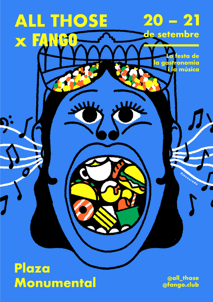 ALL THOSE x FANGO: La fusión perfecta de música y gastronomía en Barcelona 20 de septiembre
