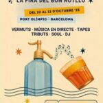 Del 10 al 12 de octubre, el Vermut & Soul aterrizará en el Moll del Mestral (Port Olímpic)