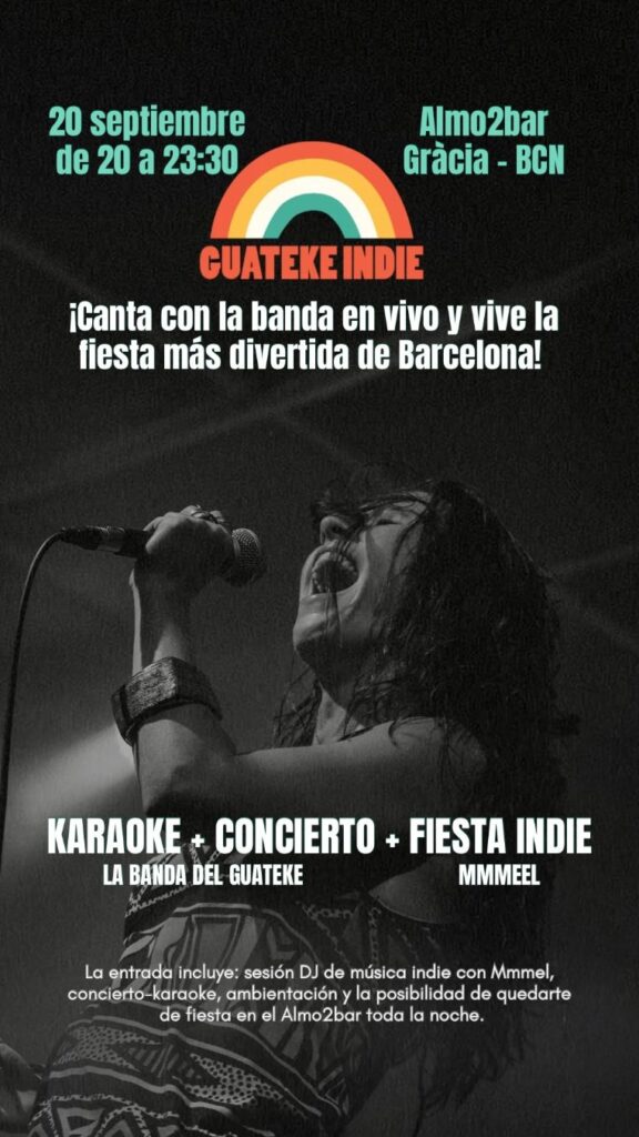 ¡Prepárate para el Guateke Indie en Barcelona!
