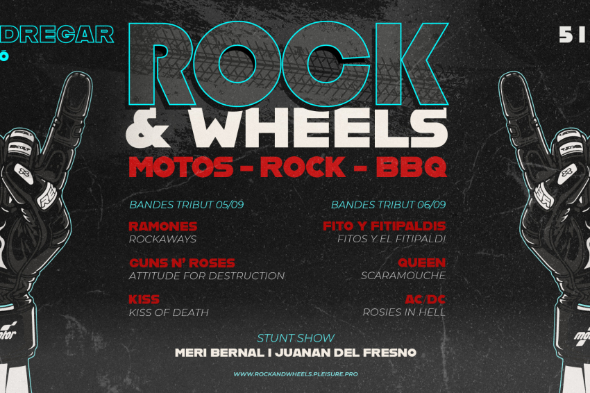 Rock&Wheels: Un fin de semana inolvidable en Montmeló del 5 al 6 de septiembre