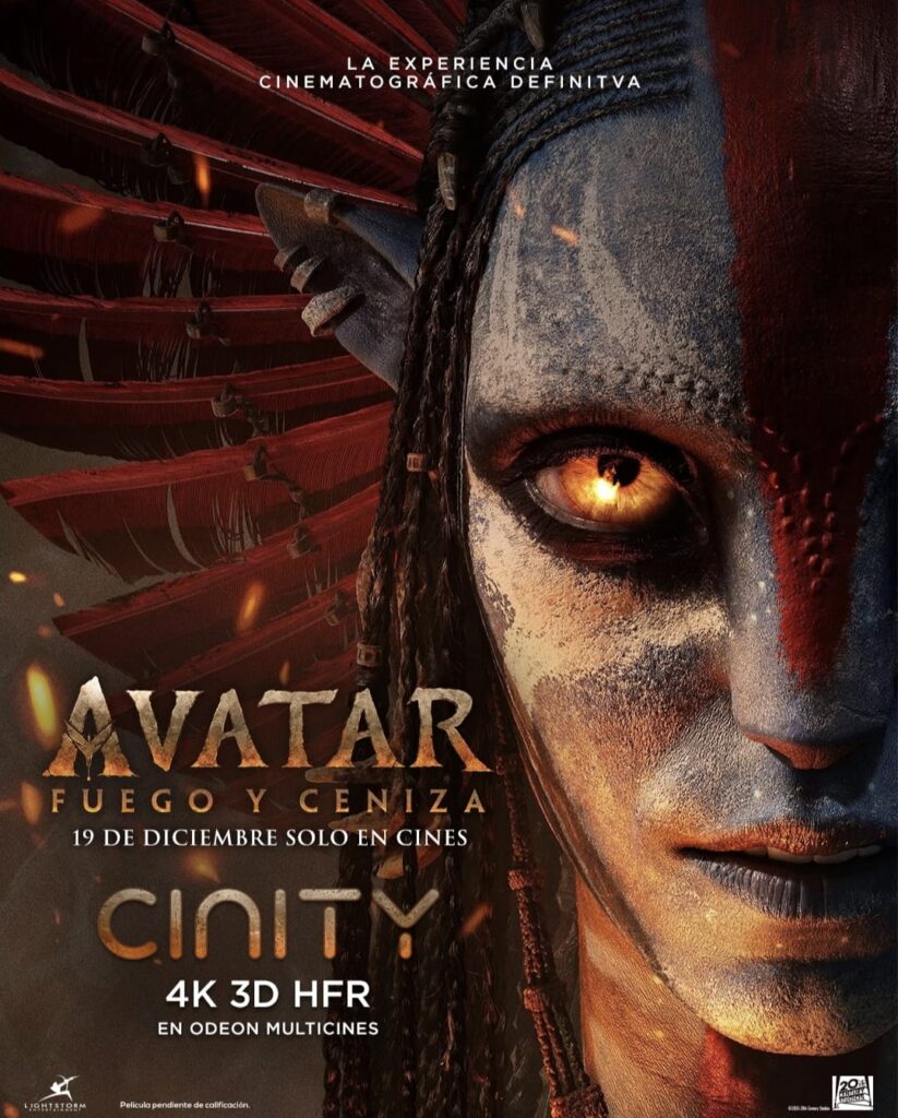Avatar 3′ se podrá ver en España con la calidad premium concebida por James Cameron: la tecnología Cinity solo en Odeon Multicines