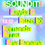 El próximo 13 de diciembre, SOUNDIT cierra su temporada con una espectacular Closing Party liderada por Jayda G