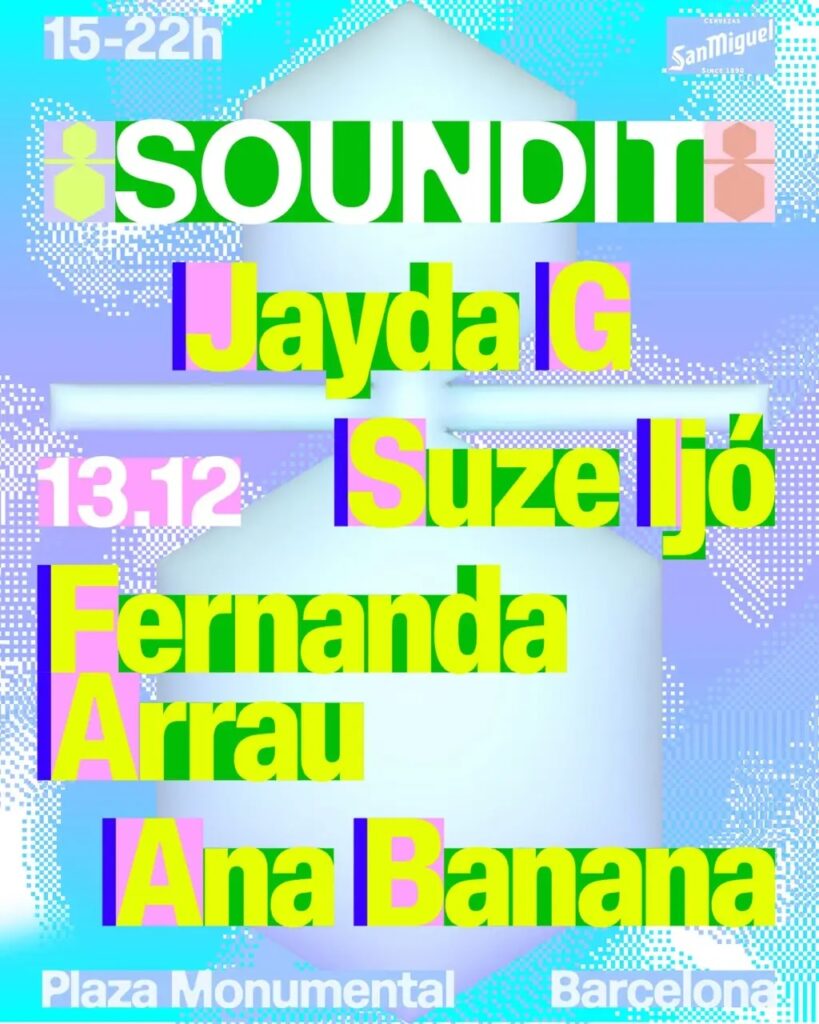 El próximo 13 de diciembre, SOUNDIT cierra su temporada con una espectacular Closing Party liderada por Jayda G