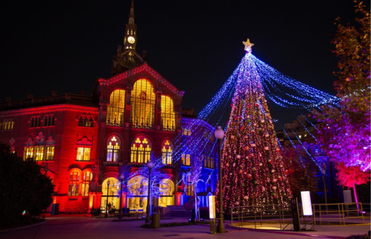Els Llums de Sant Pau: El plan perfecto para inaugurar la navidad en Barcelona