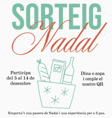 Grup Confiteria recupera la tradició nadalenca de les paneres amb un sorteig als seus restaurants