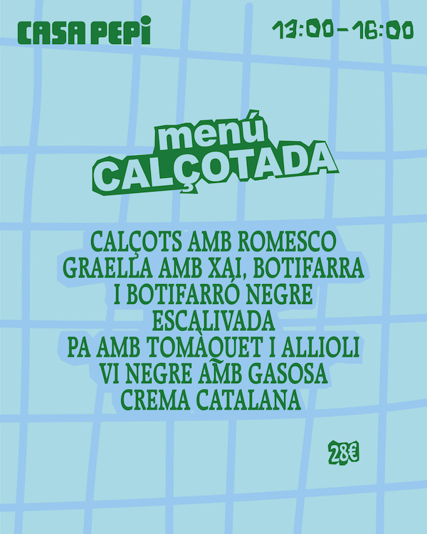 Casa Pepi inaugura su primer Menú Calçotada e invita a disfrutar de una experiencia culinaria única
