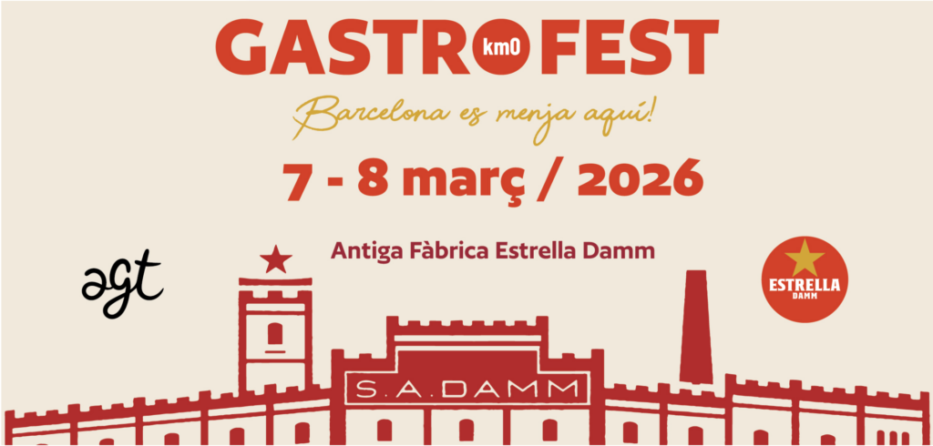 El GASTRO FEST Km0 arriba a l’Antiga Fàbrica Estrella Damm el 14 i 15 de març