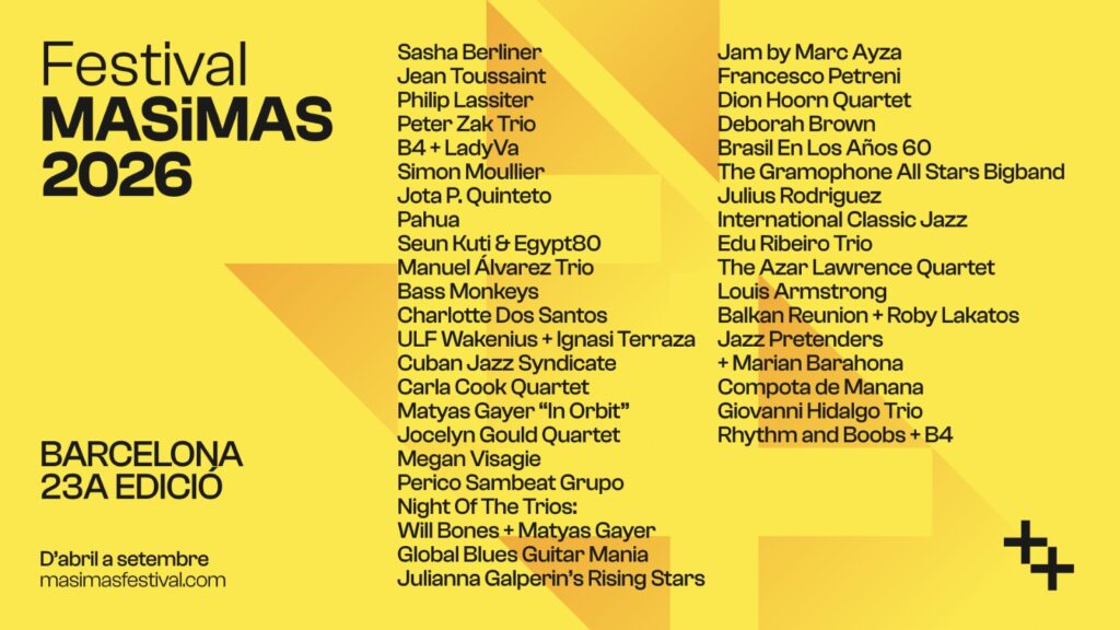 Festival MASiMAS arranca el 1 de abril