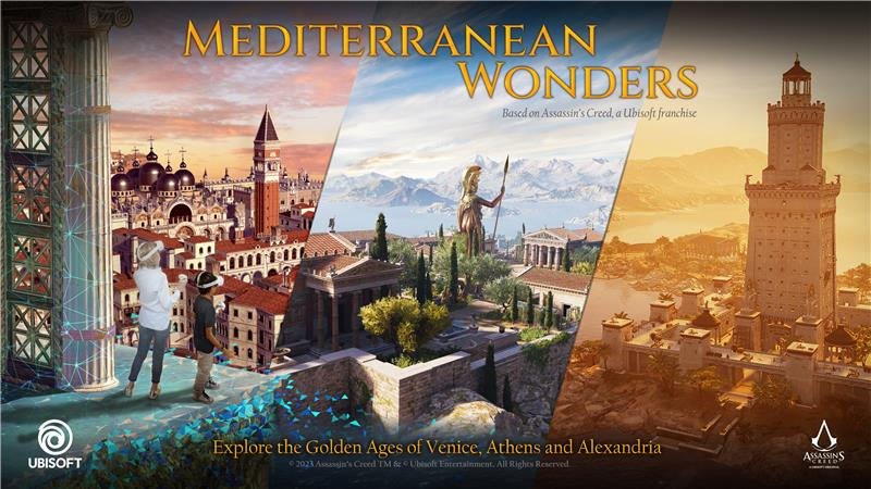 Ubisoft lleva Assassin’s Creed al Festival Art Explora de Barcelona con una innovadora experiencia exclusiva de realidad virtual del 26 de marzo al 6 de abril