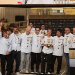 Paula Gutiérrez, de Tayta Restaurante (Salamanca), ganadora del Concurso Cocinero del Año 2026 Javier Gil, del restaurante Gaytán (Madrid), triunfa en el Concurso Camarero del Año 2026
