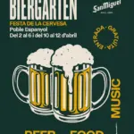La San Miguel Biergarten omple de vida el Poble Espanyol: una 17a edició plena de cervesa, música i diversió per Setmana Santa  del 2 al 6 i del 10 al 12 d’abril