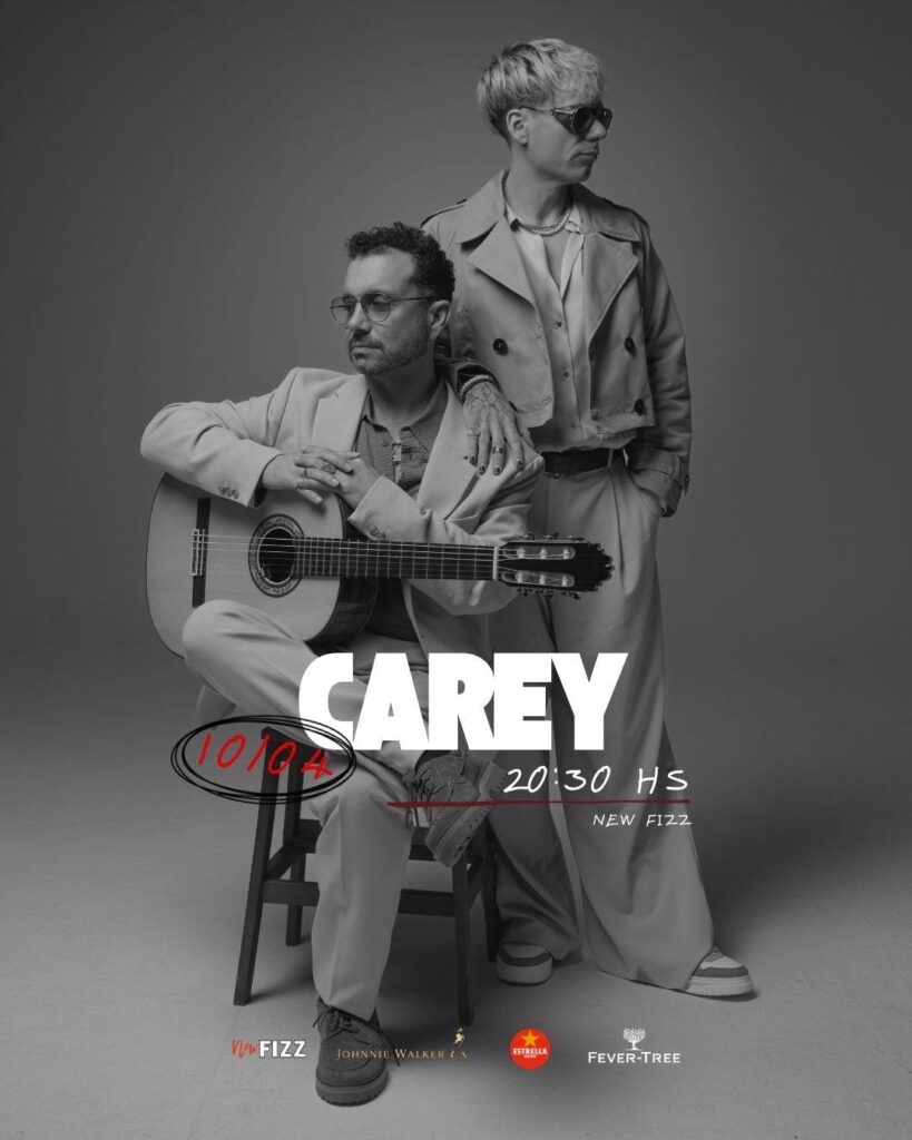 CAREY en concierto este viernes en Barcelona por primera vez