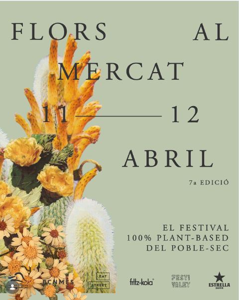 El Mercat de les Flors será el epicentro de la naturaleza los días 11 y 12 de abril de 2026, con una nueva edición de Flors al Mercat