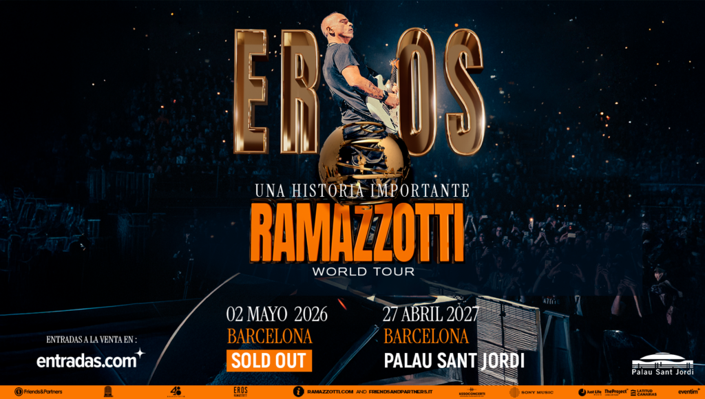 Eros Ramazzotti, Palau Sant Jordi 2 de mayo