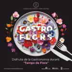 La campaña gastronómica Gastroflors, con platos elaborados a base de flores durante el Temps de Flors en Girona,  celebra su 14ª edición del 9 al 17 de mayo de 2026.