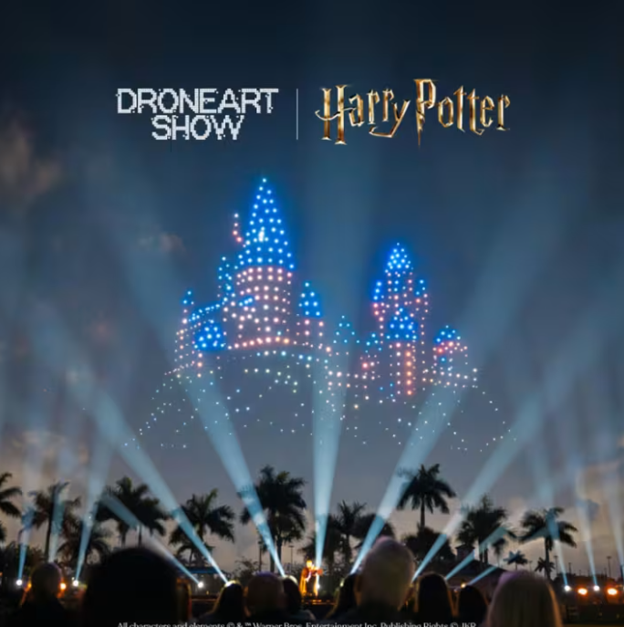DroneArt Show: Harry Potter™ en el Parc del Fòrum el 17 de julio