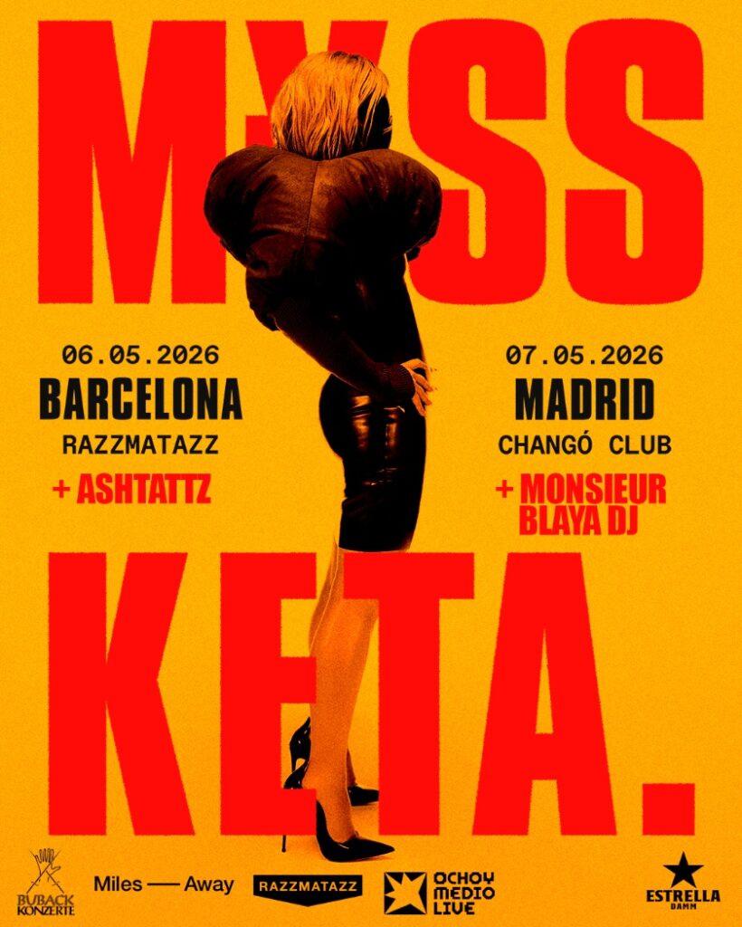 M¥SS KETA desembarca en España, en Barcelona el 6 de mayo y Madrid el 7 de mayo