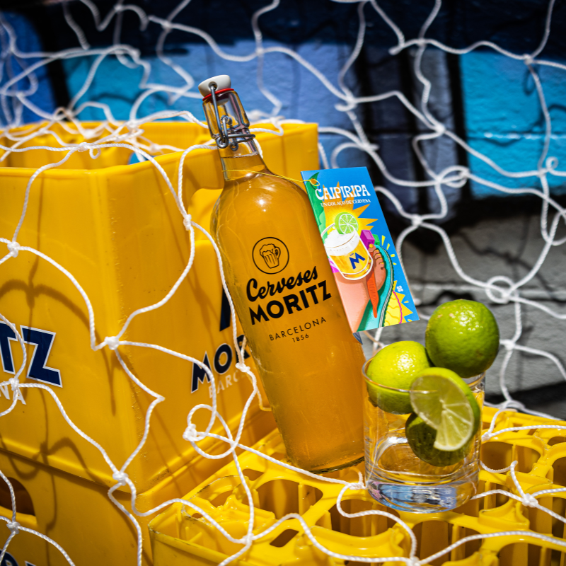 Moritz presenta Caipiripa, una innovadora mezcla entre cerveza y caipiriña, ideal para celebrar el espíritu del verano brasileño