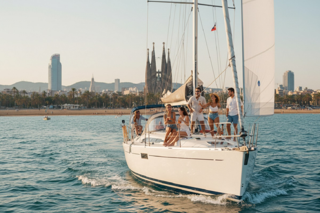 Salida en velero compartida con cata de vinos y quesos
