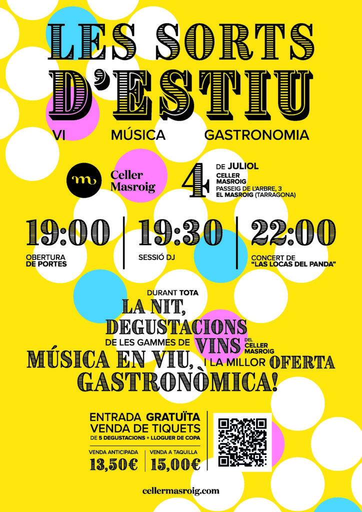 El Celler Masroig dona la benvinguda a l’estiu amb la primera edició de la seva Festa Les Sorts d’Estiu el 4 de juliol