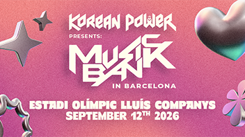 Korean Power presents: Music Bank World Tour Barcelona 2026 en Estadi Olímpic el 12 de septiembre