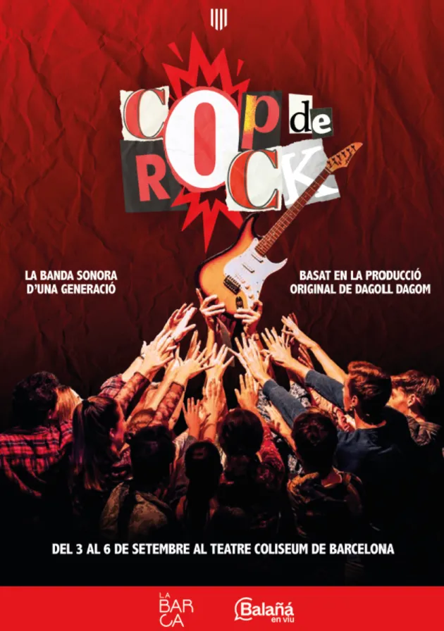 Cop de Rock celebra el seu 15è aniversari tornant al Teatre Coliseum del 3 al 6 de setembre