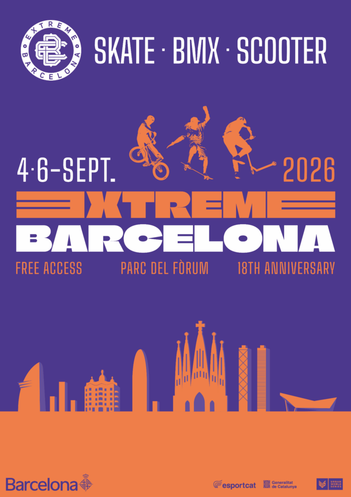 Extreme Barcelona amplía su propuesta para vivir la cultura urbana en Barcelona del 4 al 6 de septiembre