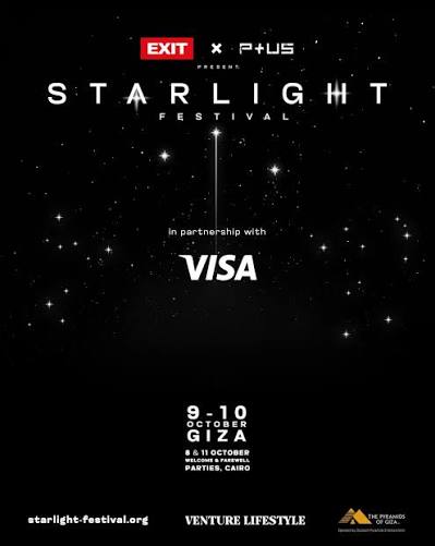 EXIT x P+US present: STARLIGHT Festival in partnership with Visa
