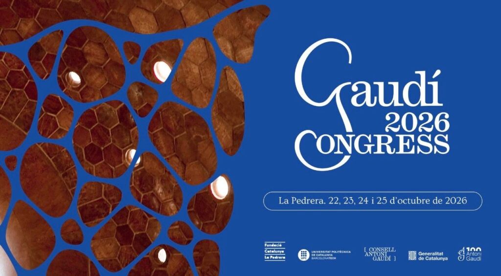 Barcelona acoge el primer Congreso Internacional Gaudí con más de 40 investigaciones inéditas del 22 al 25 de octubre